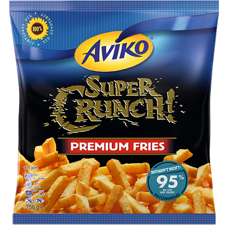 virkelighed uddøde Aja Super Crunch Premium Fries - Aviko - krispiga Super Crunch och Churros