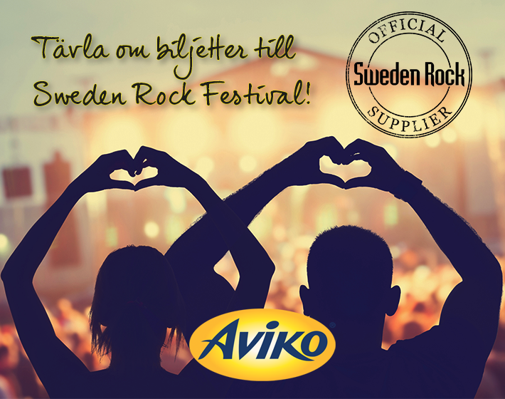 Tavla Om Biljetter Till Sweden Rock 2022 Med Aviko