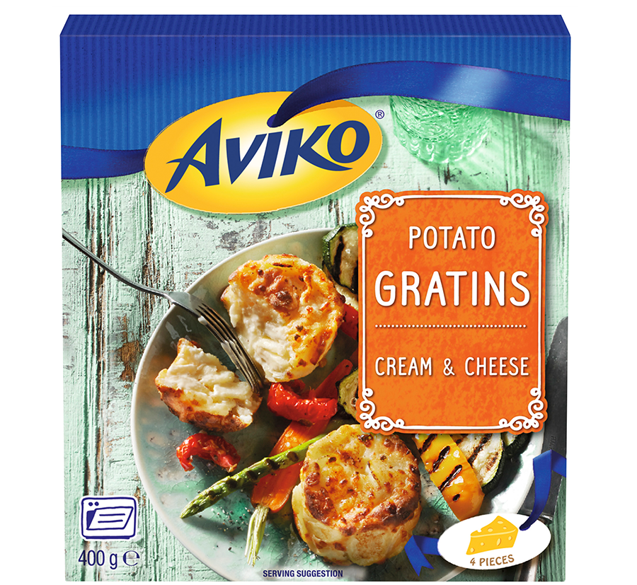 Aviko Potatisbakelser Emmentalerost